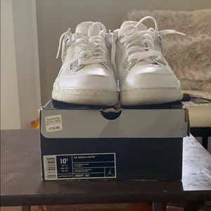 Rare All White Air Jordan 4s “Pure $”